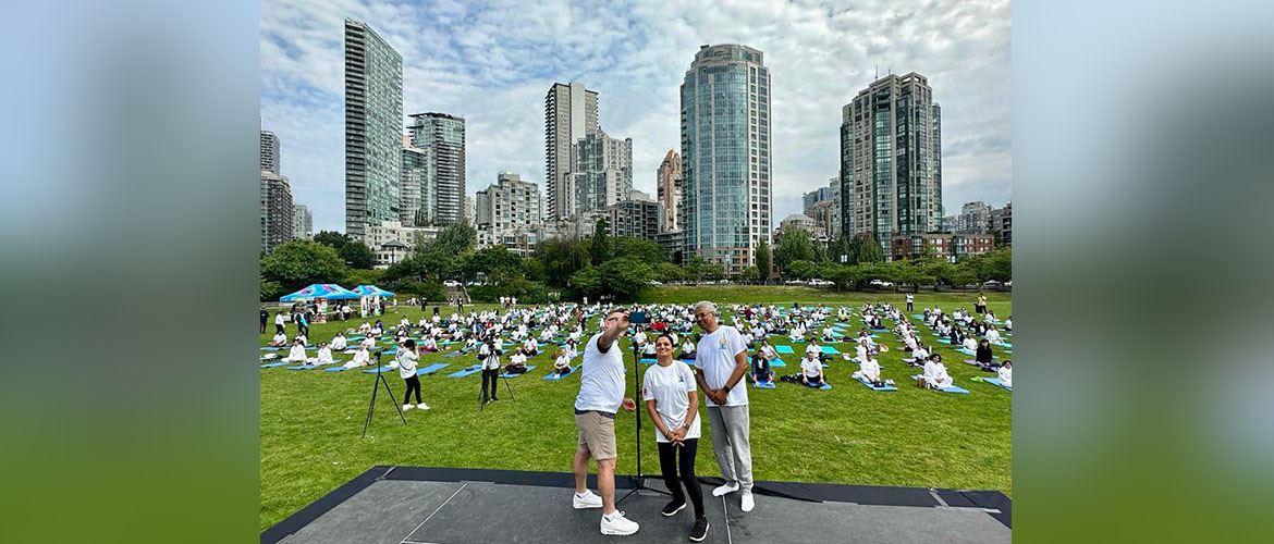  Consulate General of India in Vancouver celebrated the International Day of Yoga 2023 on June 24, 2023