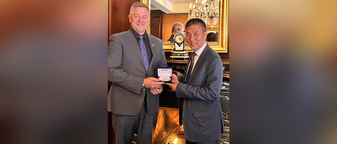  Consul General Meeting Hon. Shane Getson, MLA and Chief Whip of the Government of Alberta on 10 Oct 2024